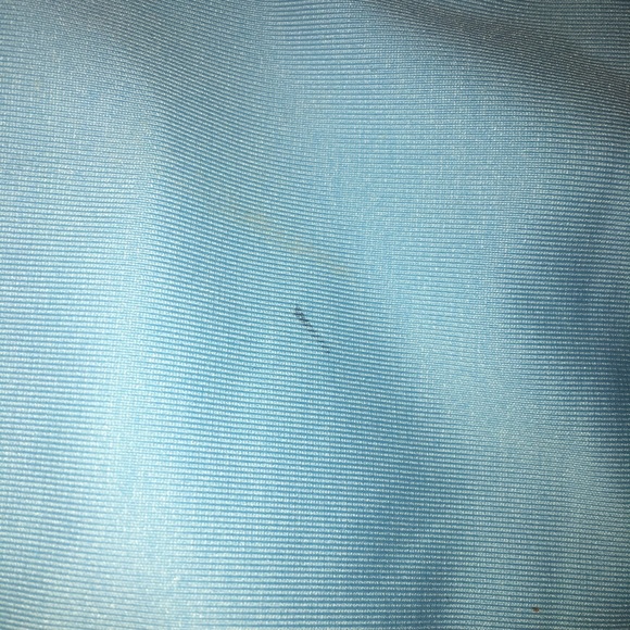 Nike PRO HyperCool Mesh Tiffany Blue Tights Crop Leggings. 26” waist (Small). - Picture 17 of 17